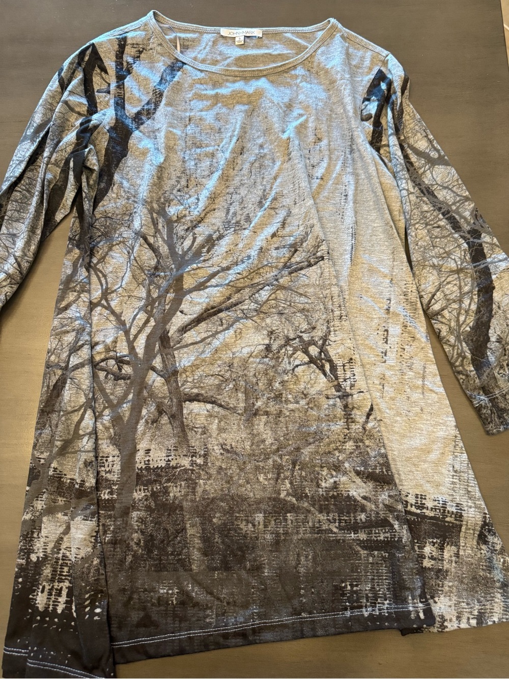 John Mark Gray Tree-Scape Long Sleeve Tee